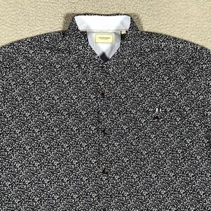 7 Diamonds Shirt Mens‎ Large Geometric Abstract Casual Preppy Button Up Pocket